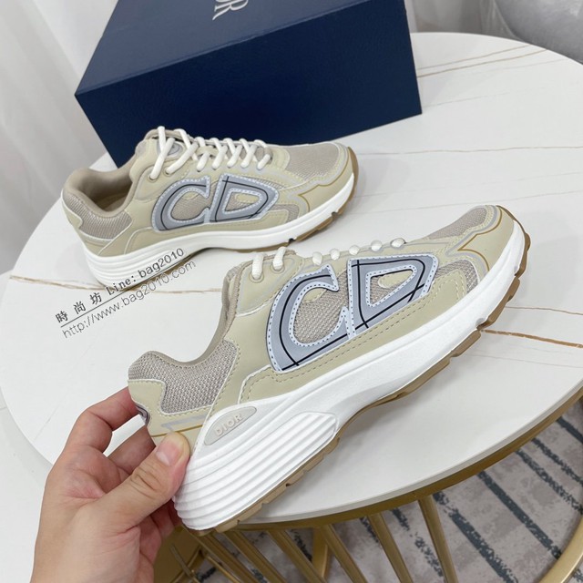 Dior復古波鞋 迪奧B30系列專櫃最新情侶款運動鞋跑鞋 dx2606